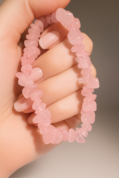 Bezauberndes 3er Edelstein-Armbandset – Morganite, Jade & Rosenquarz ✨💗