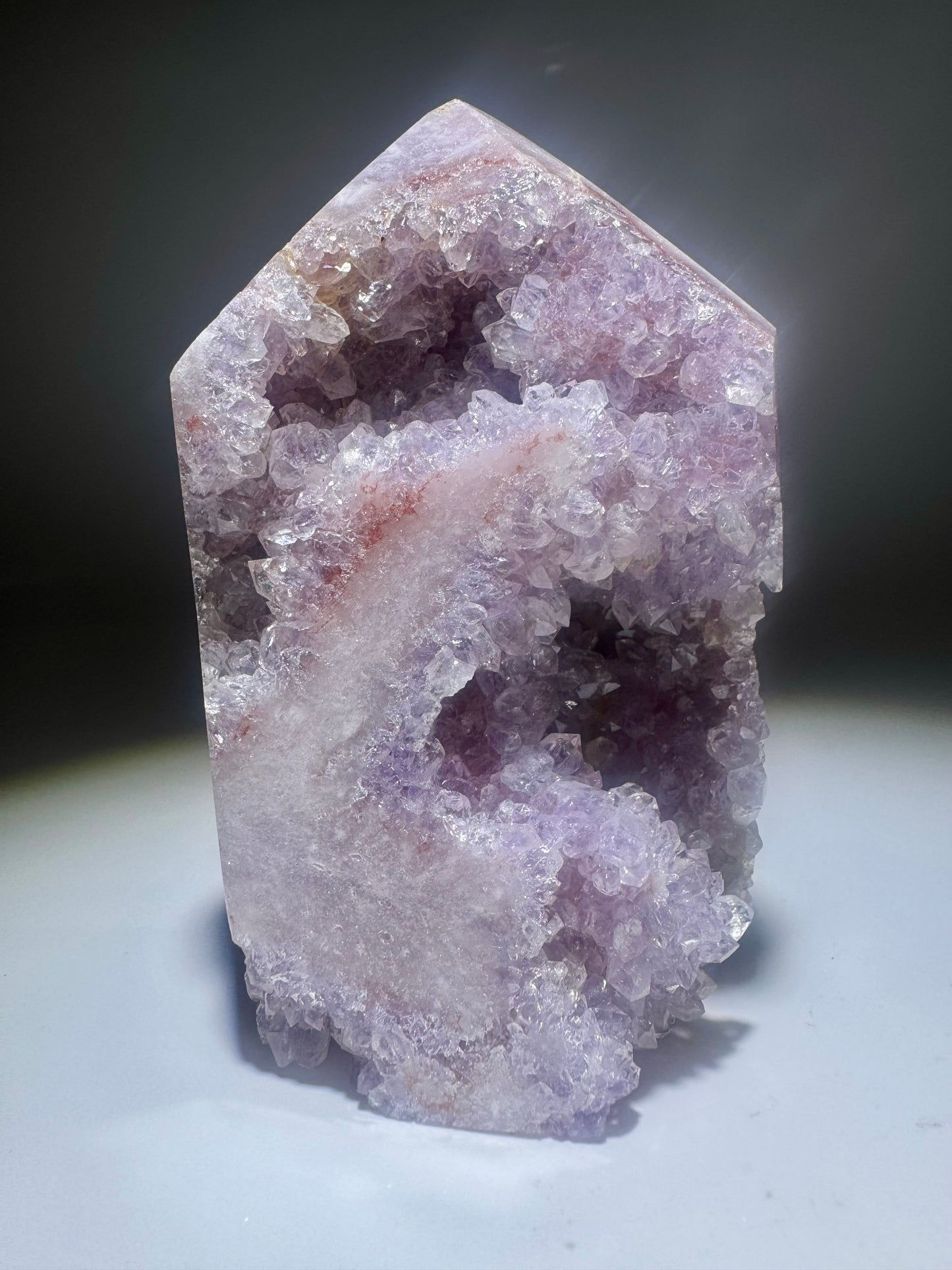 Bezaubernder Pink Amethyst aus Brasilien - 10cm, 358g