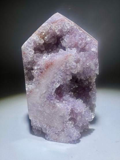 Bezaubernder Pink Amethyst aus Brasilien - 10cm, 358g