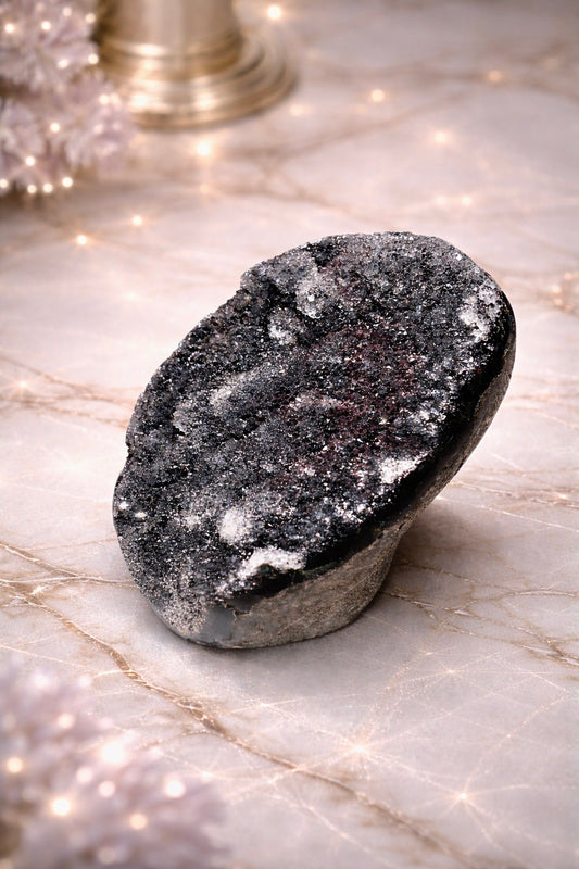 Rainbow Amethyst Cutbase - 6cm, 224g