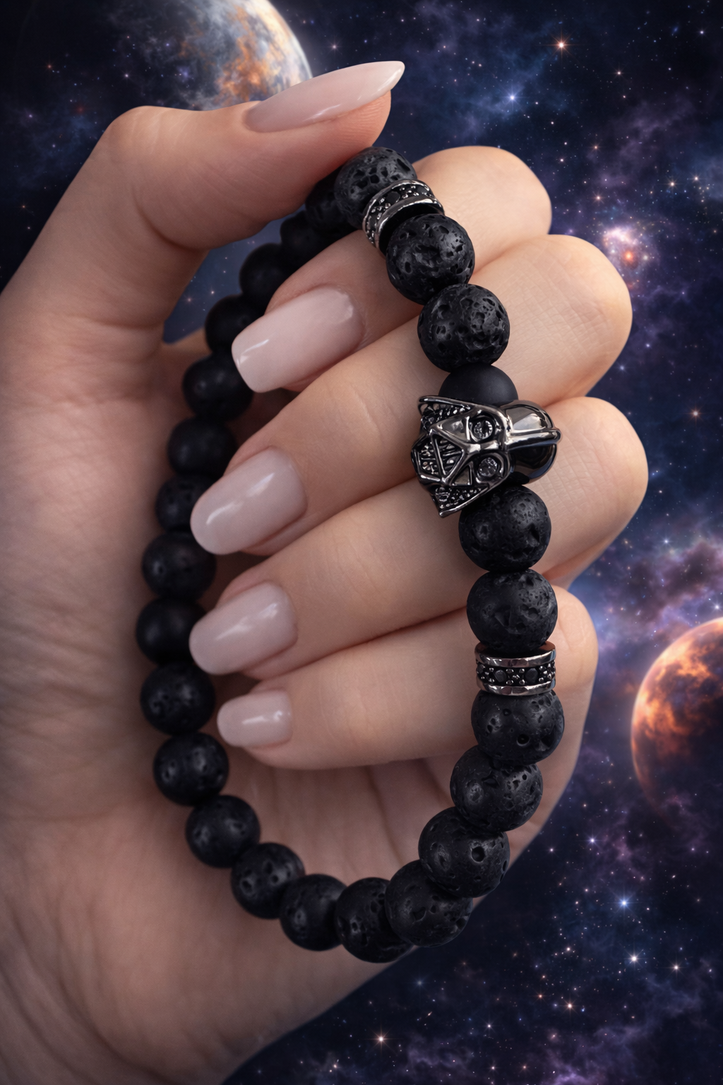 Star Wars Armbänder aus Natursteinen – Kraftvoll, stylisch & einzigartig ✨