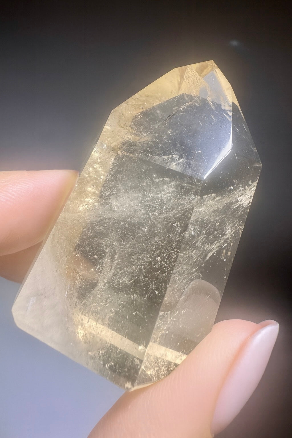 Natur-Citrin 5 cm –  🍯 Extra klare Premium Qualität Brasilien