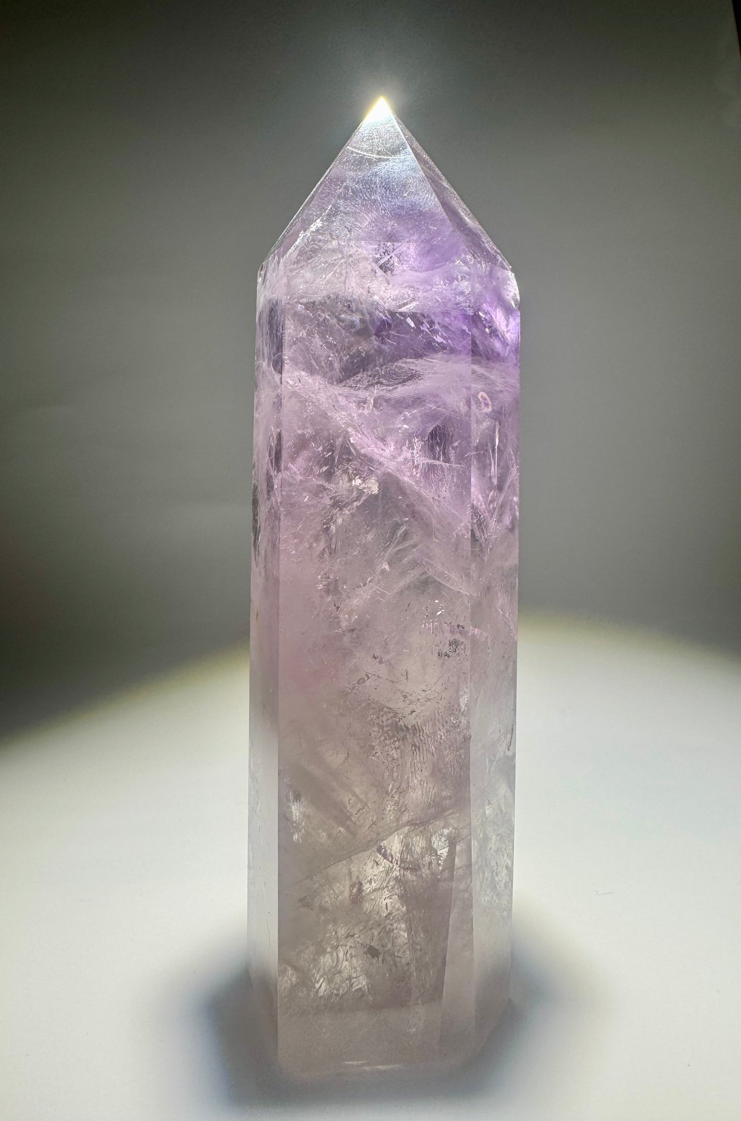 Amethyst Spitze - 14cm, 402g