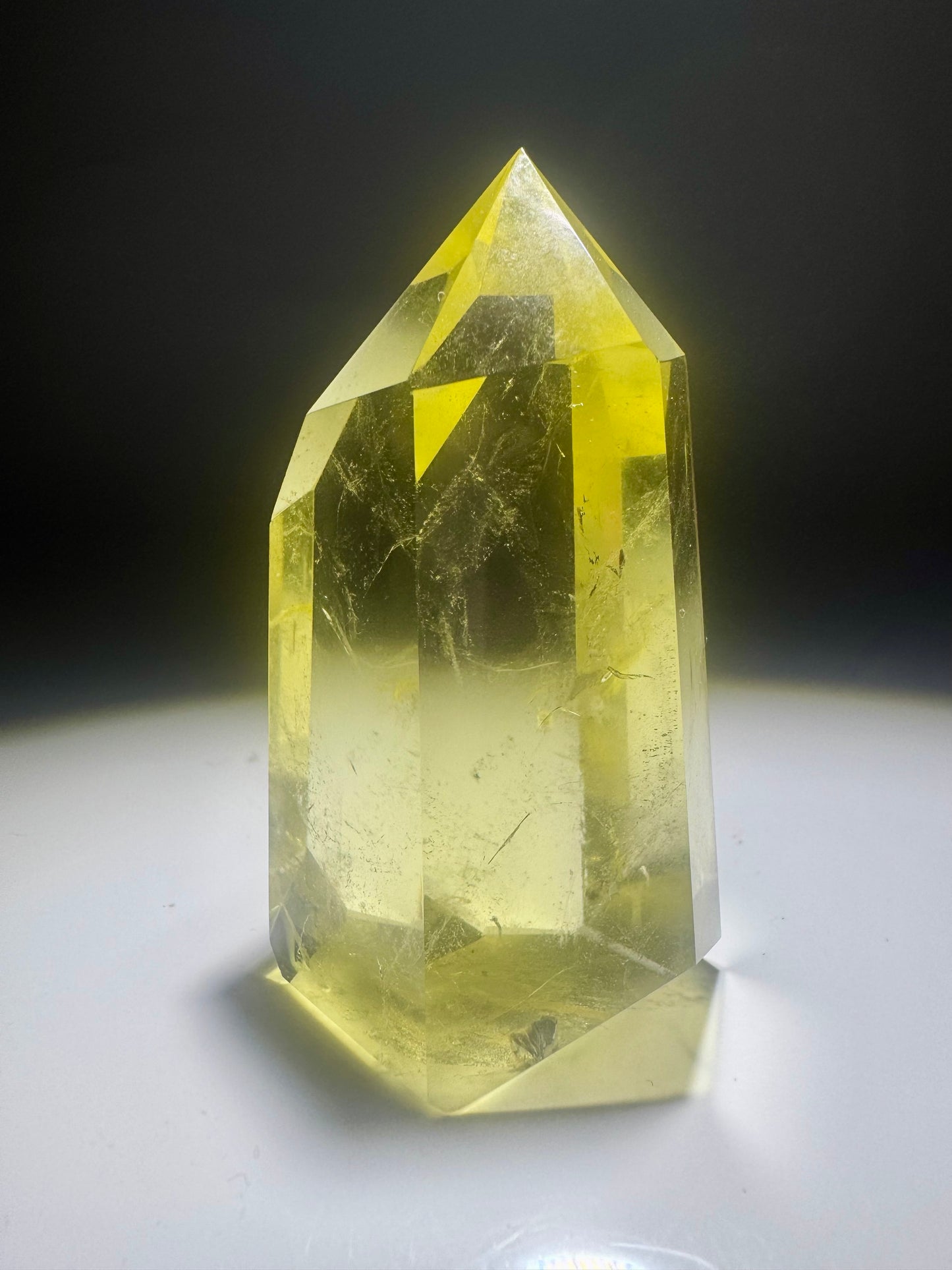 Citrin Spitze (extra klar) - 7cm, 123g