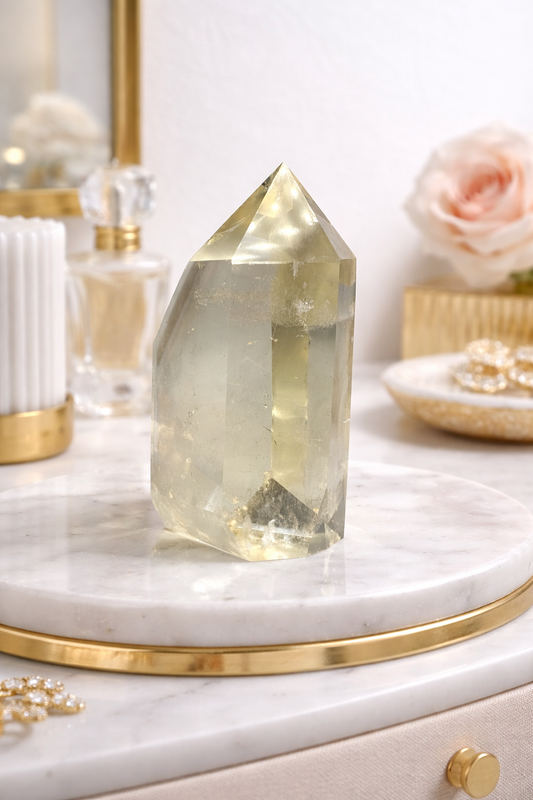 Citrin Spitze (extra klar) - 8cm, 148g