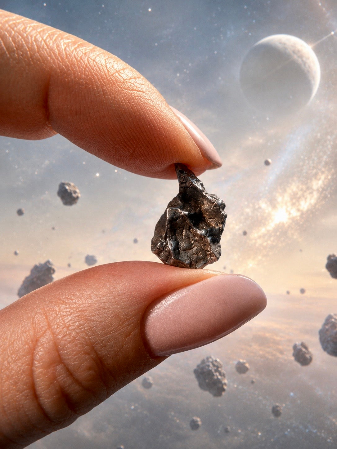 Echte Campo del Cielo Meteoriten – Mehrere originale Meteoriten aus dem All mit Zertifikat 
