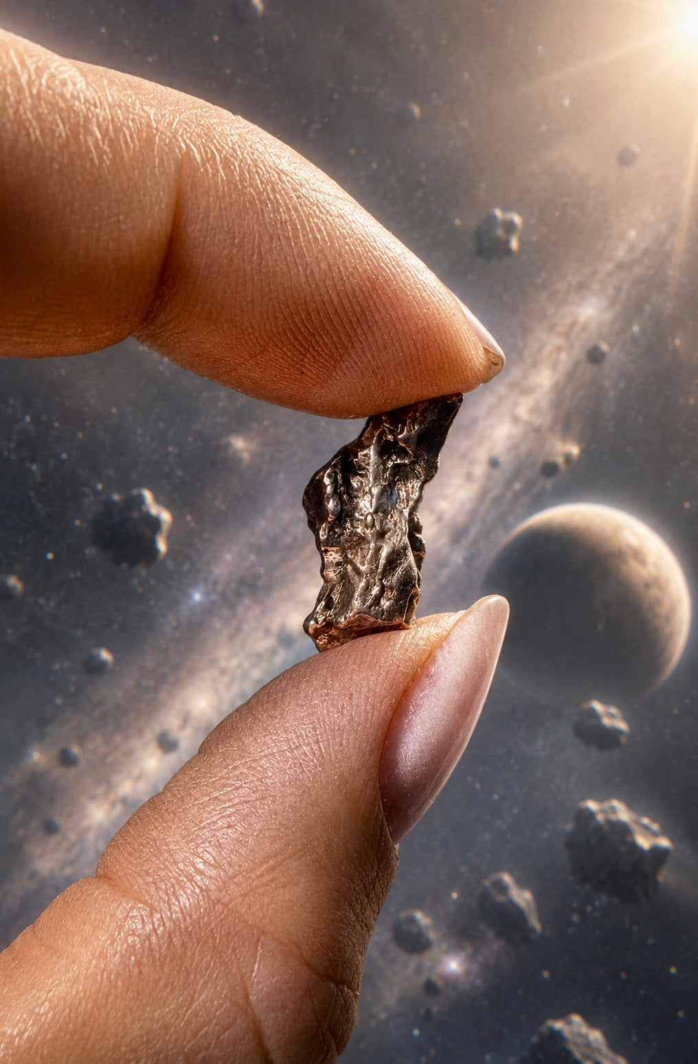     Echte Meteoriten kaufen – Mehrere Campo del Cielo Meteoriten | 4,5 Milliarden Jahre alte Himmelsboten