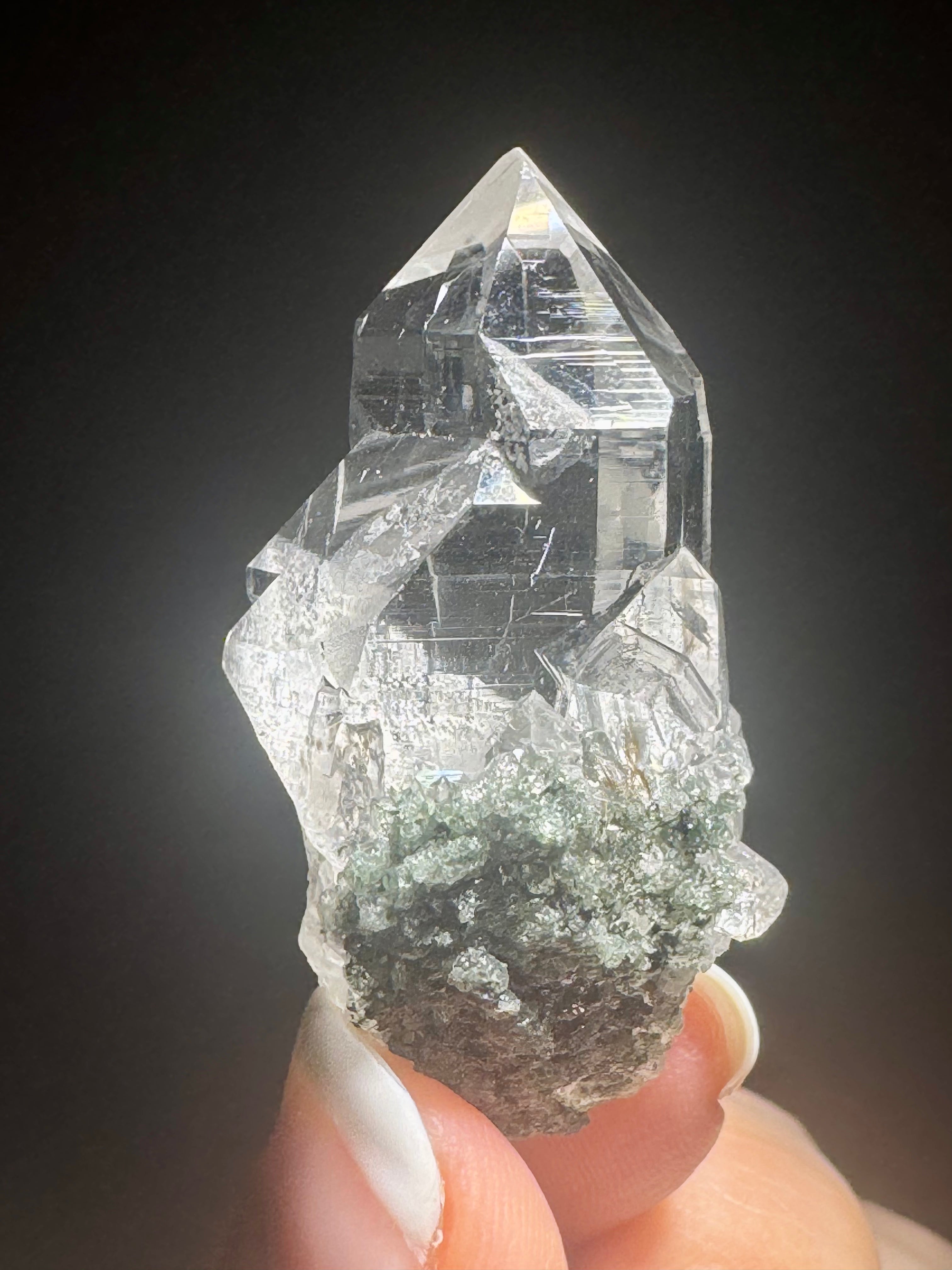 Edelstein aus dem Himalaya – 4 cm klarer Naturkristall