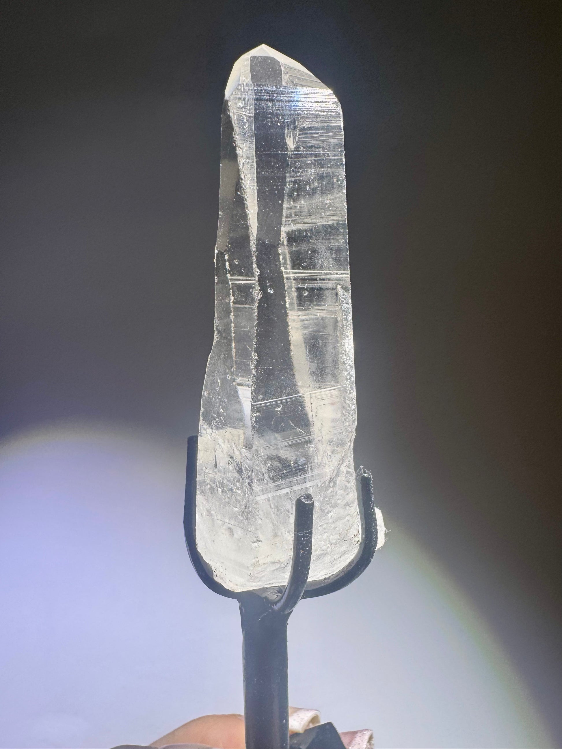 Energie- und Heilstein Lemurian Kristall aus Brasilien