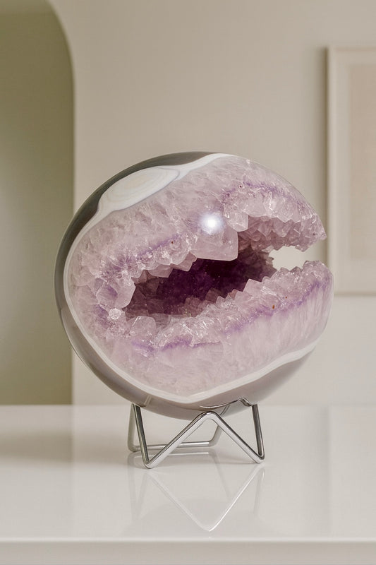 Exklusive Amethyst Kugel aus Brasilien - 13.5cm, 3.2kg