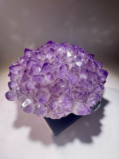 Exklusive Amethystblüte 1.42kg – Perfekte Stalaktit Spitzen Uruguay