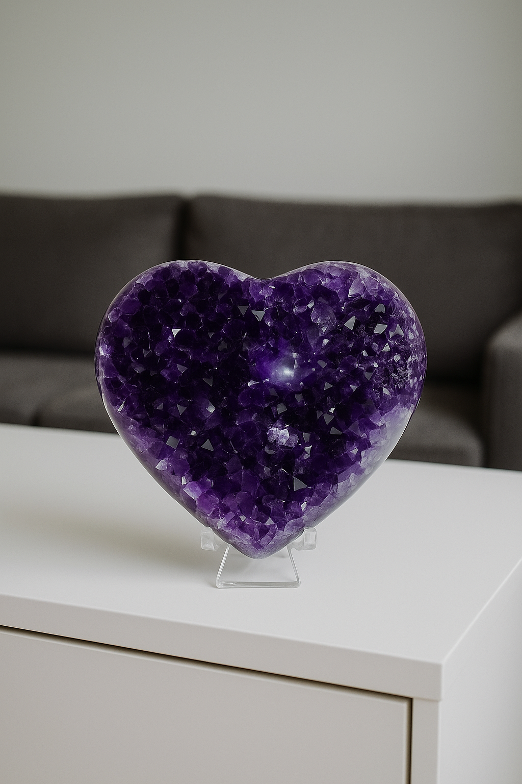 Exklusives Amethyst Herz 11x11.5cm – jetzt bei Unique Crystals kaufen