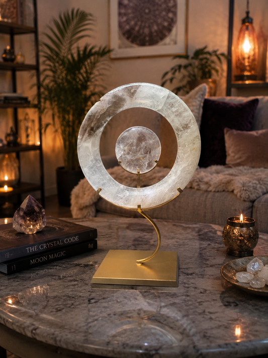 Exklusives Rauchquarz Portal für Meditation & Raumenergie