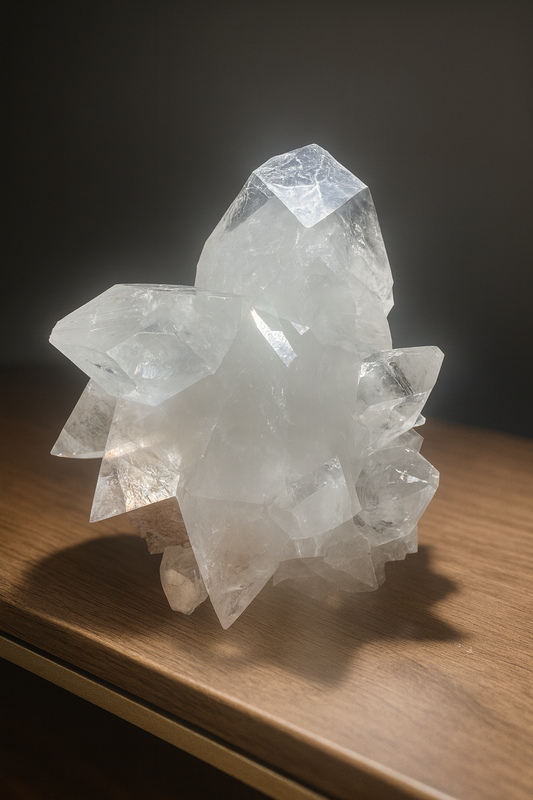 Extraklarer Diamond Apophyllite – Premium Sammlerstück 7.4 cm