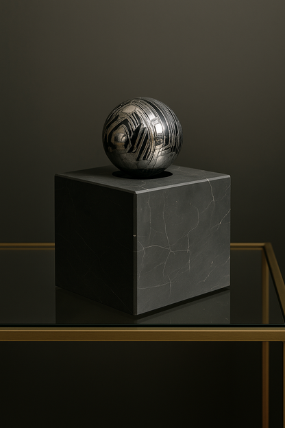 Meteoritenkugel Altai – echte Sternschnuppe aus dem All