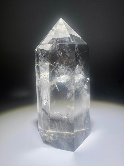 Bergkristall Spitze aus Brasilien 10 cm – Kristall kaufen Schweiz