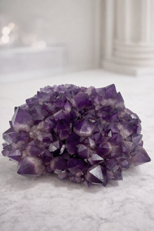 Grosser Kongo-Amethyst 19.81 kg Naturkristall