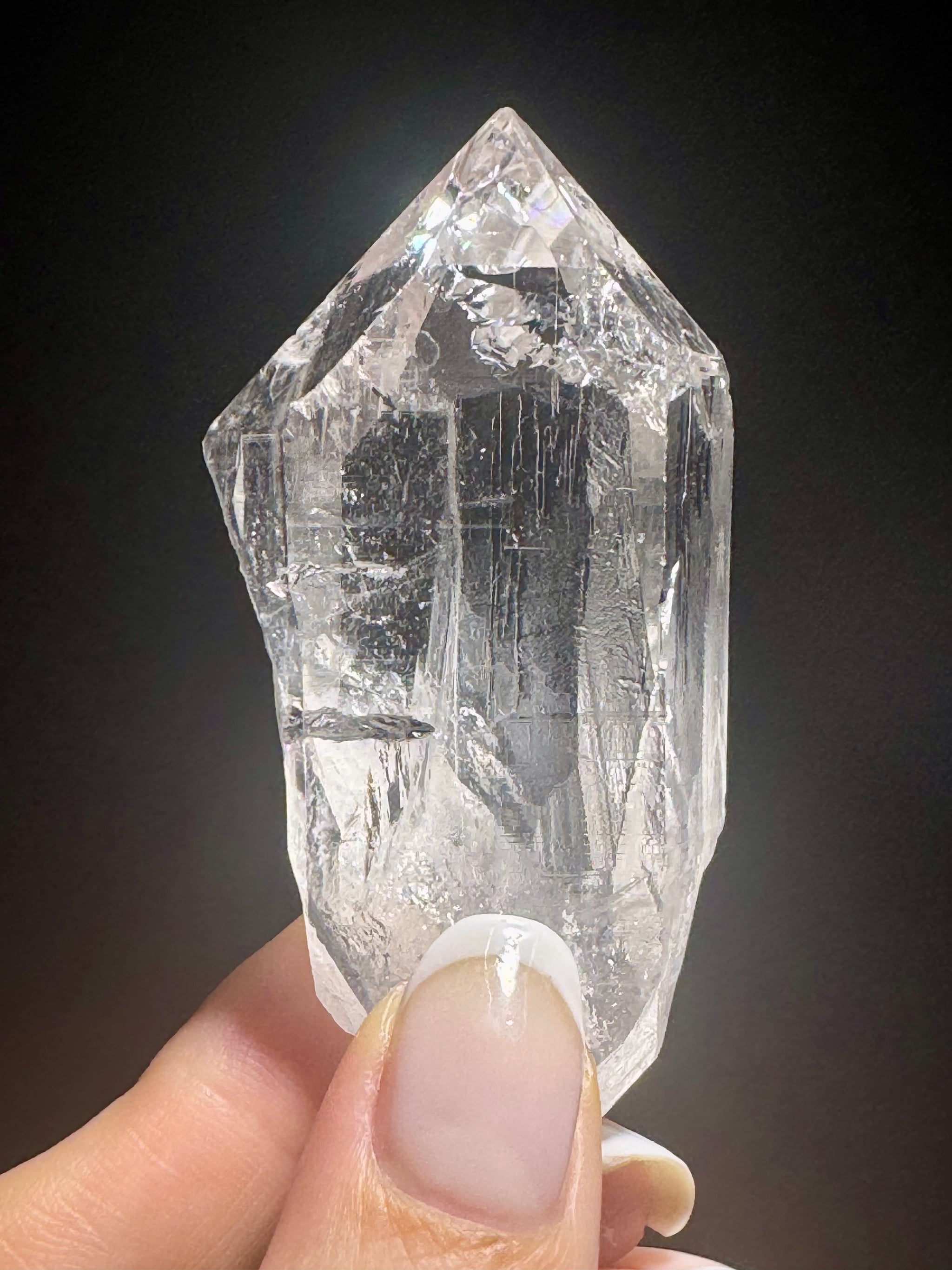 Himalaya-Quarz 6.5 cm aus Nepal – klar & naturbelassen