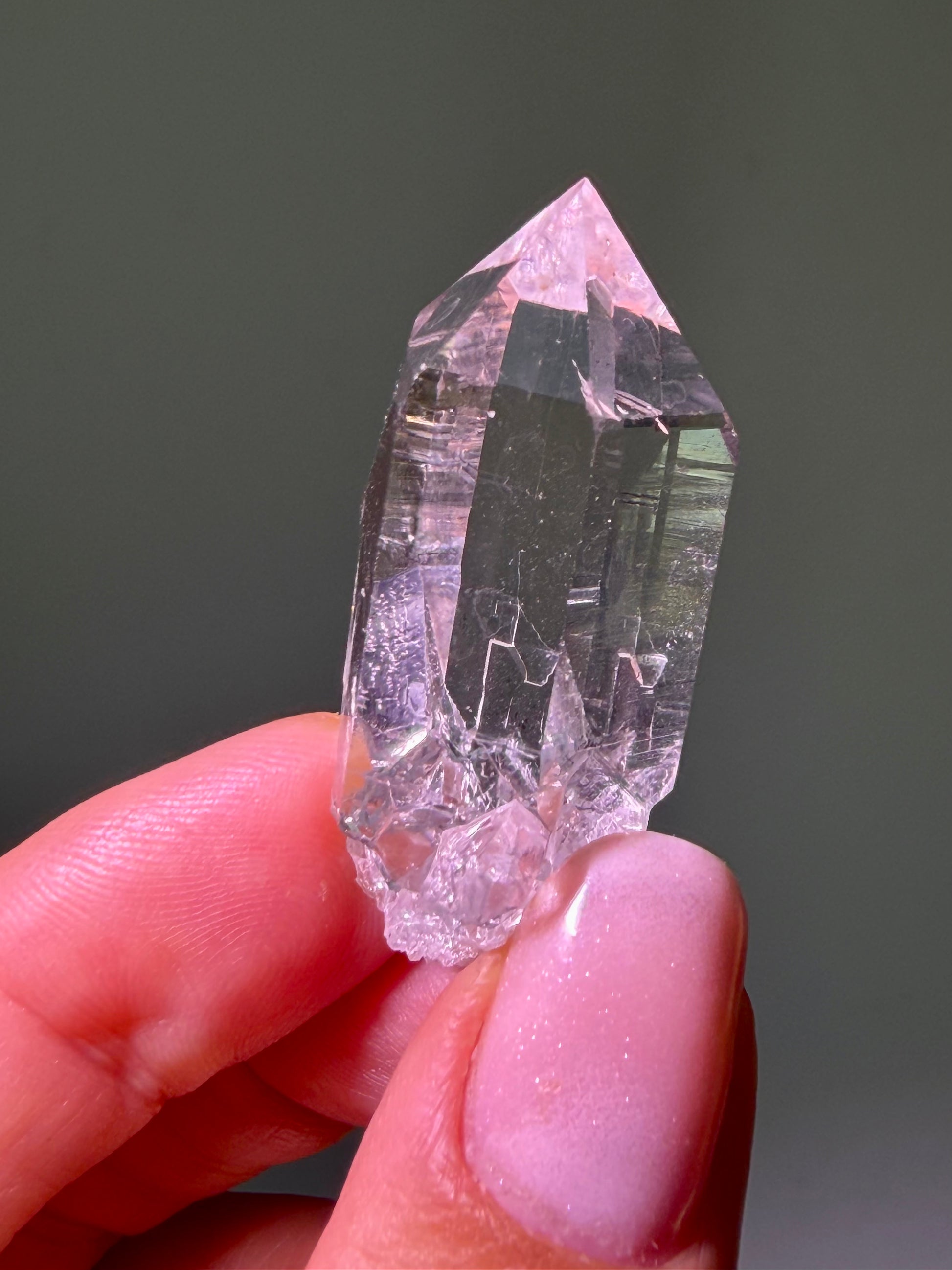 Himalaya Bergkristall – extraklare Quarzspitze aus dem Hochgebirge | 4,9 cm