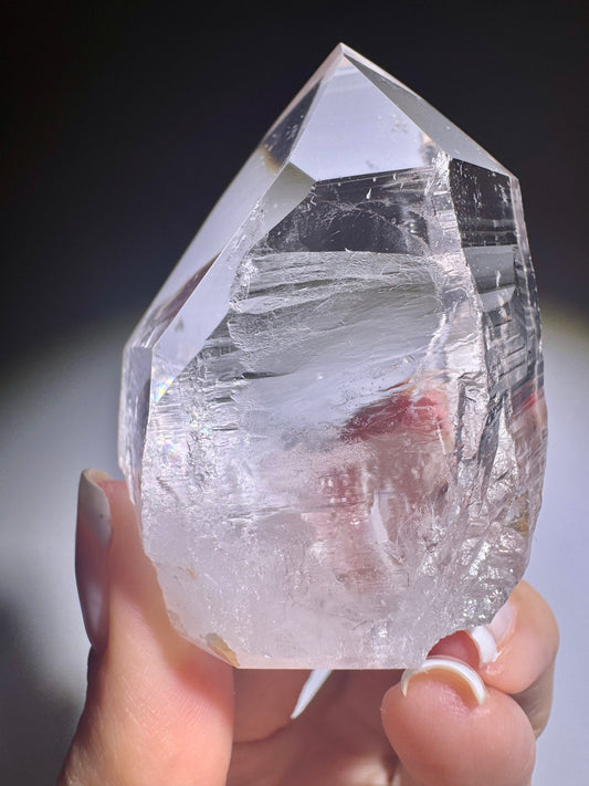 Hochschwingende Lemurian Spitze – transparente Qualität mit starker Energie