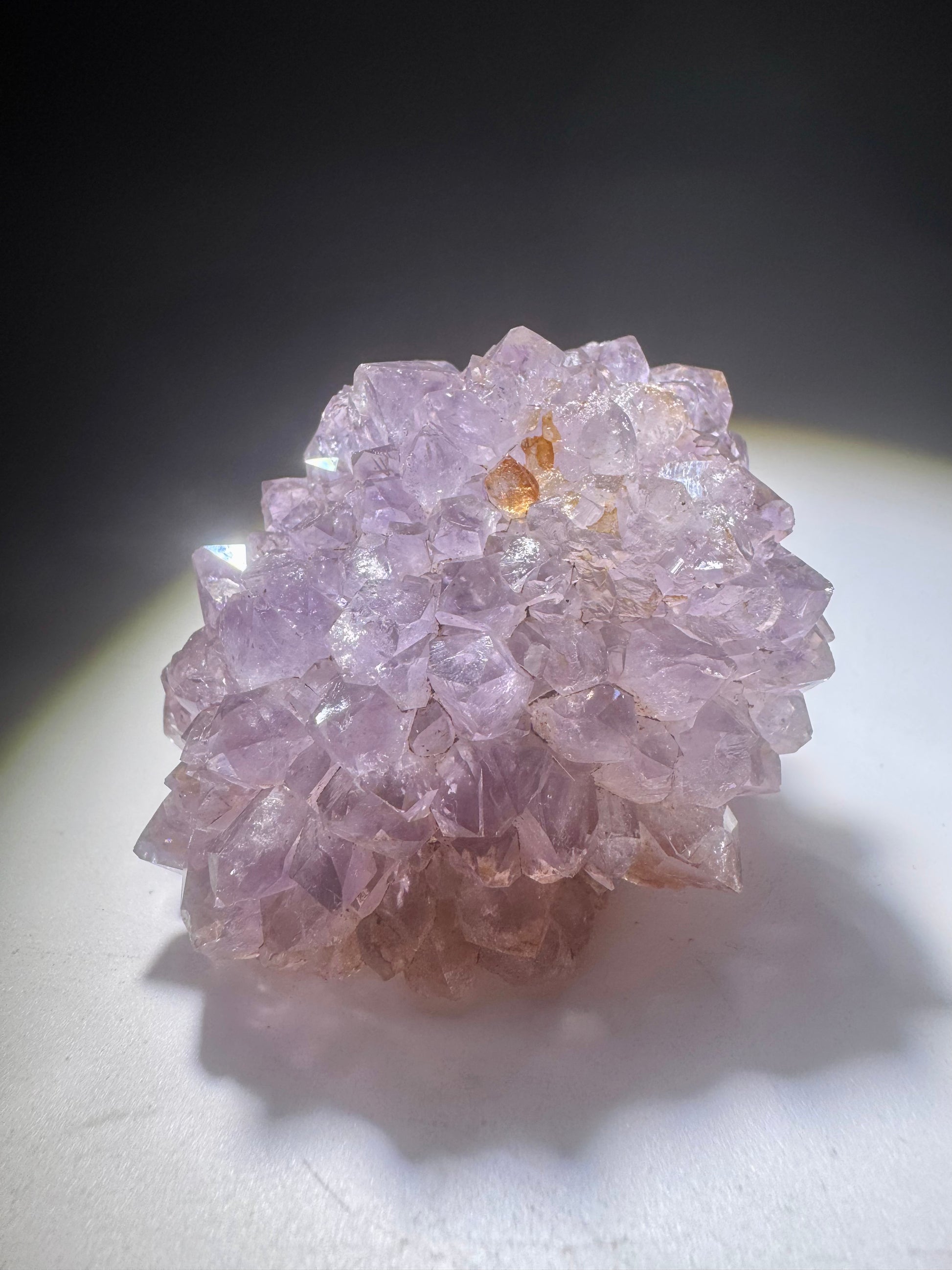 Hochwertige Amethystrose, 5,4 cm, 126 g, aus Uruguay