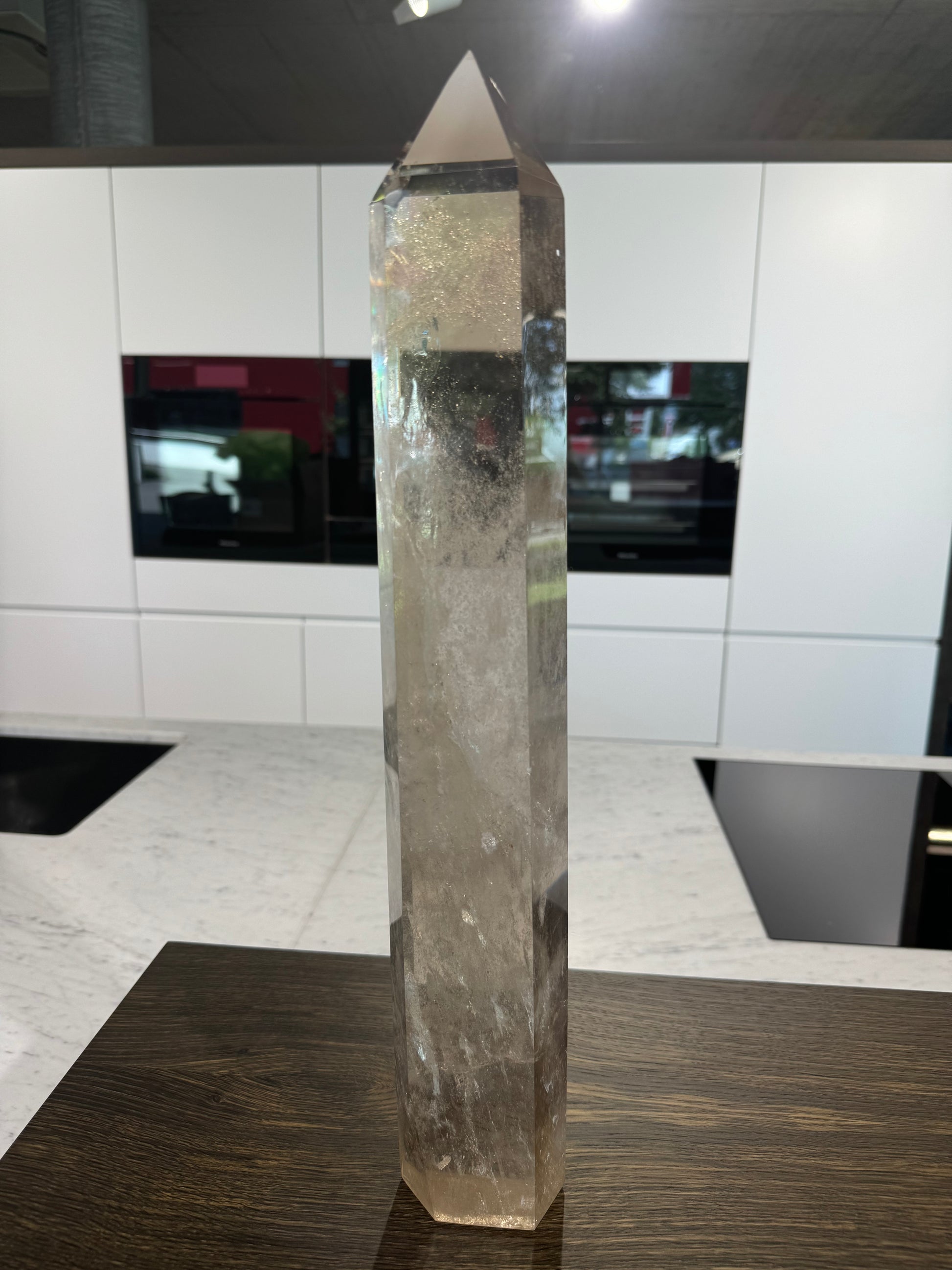 Hochwertige Rauchquarz Spitze aus Brasilien – 47 cm