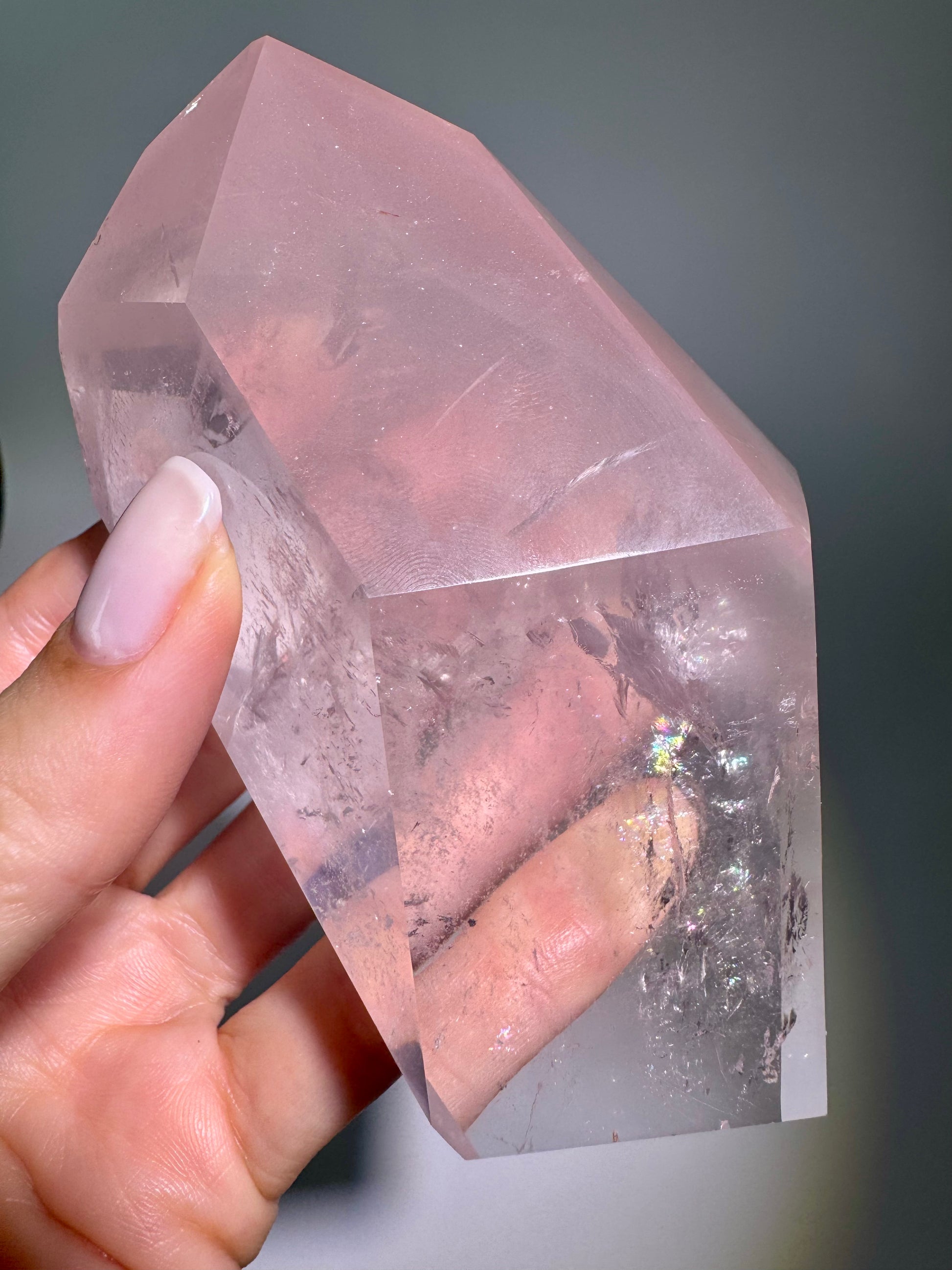 Hochwertiger Pink-Lithium – Kristall für Herzöffnung & emotionale Balance