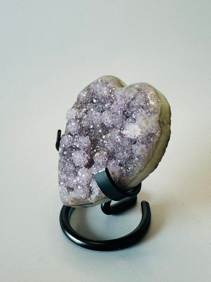 Rainbow Amethyst Herz - 7cm, 142g