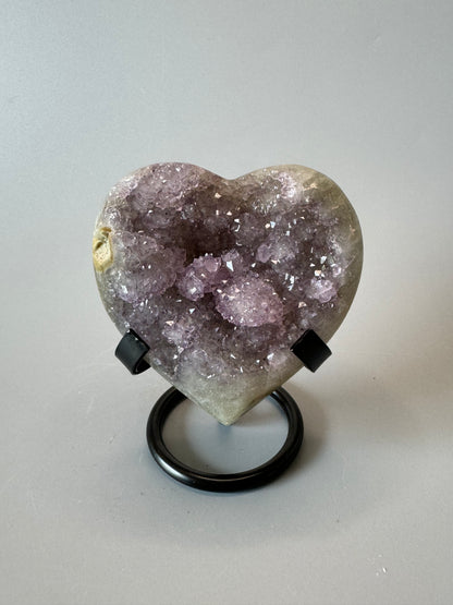 Rainbow Amethyst Herz - 7.5cm, 198g