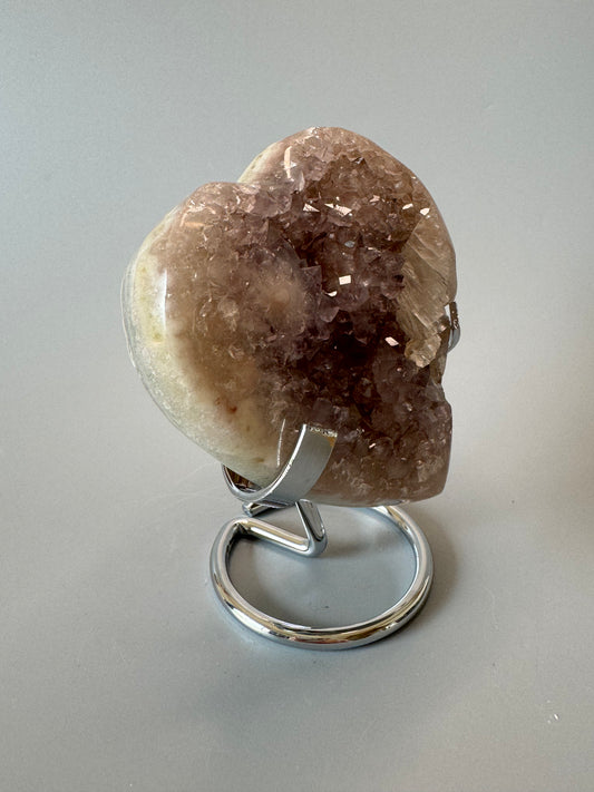 Rainbow Amethyst Herz - 9cm, 398g