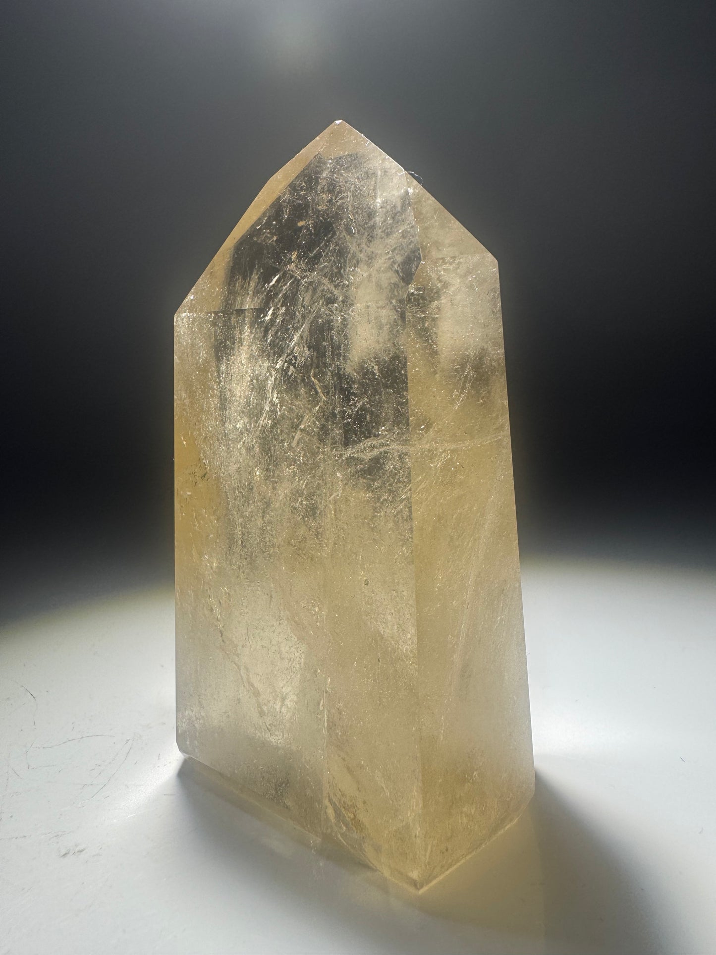 Citrin Kristall 7,9 cm – 150 g Naturkraft aus Brasilien I Premium Qualität