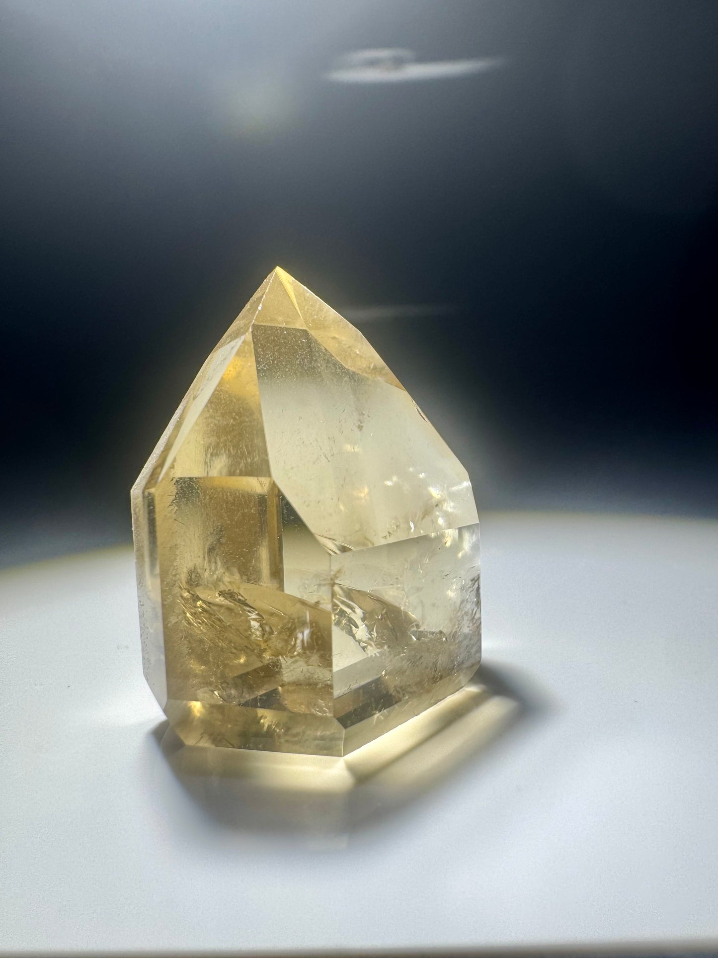 Citrin Kristall 3 cm – Ultra klar & in Museumsqualität 💎