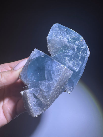 Wunderschöner Fluorit - 9.5cm, 300g