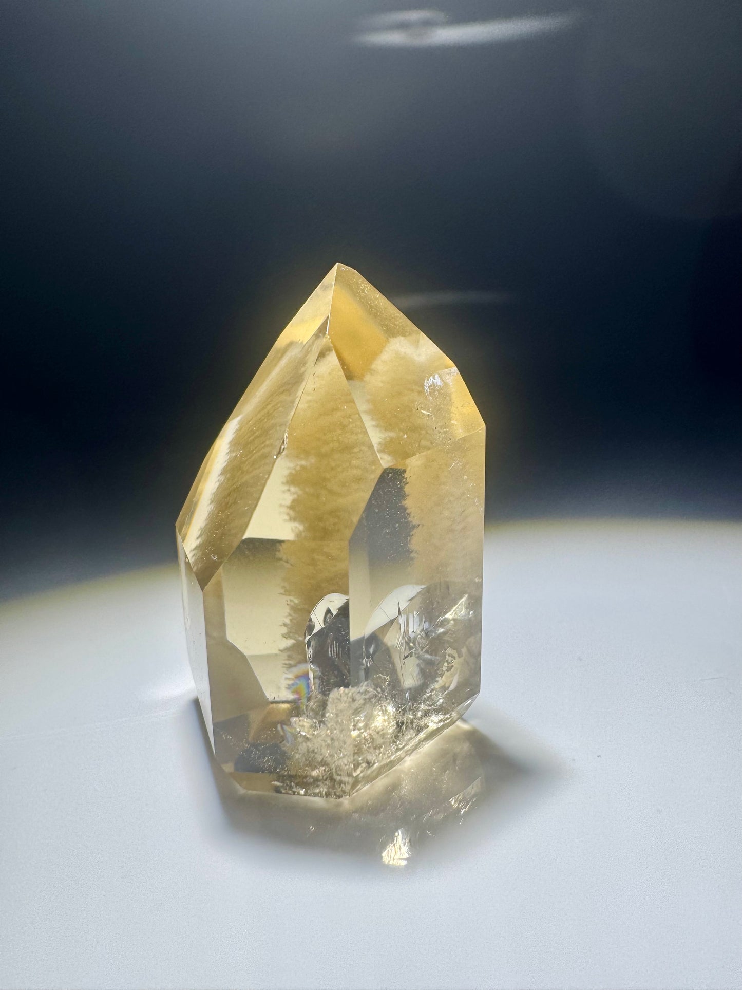 Citrin Kristall 3 cm – Ultra klar & in Museumsqualität 💎