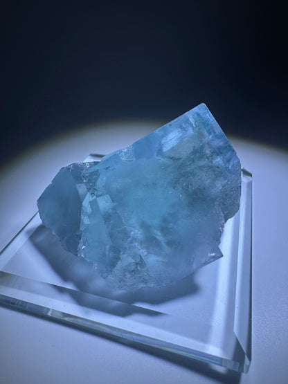 Unique 1A Qualität Glas-Fluorit - 6.4cm, 135g