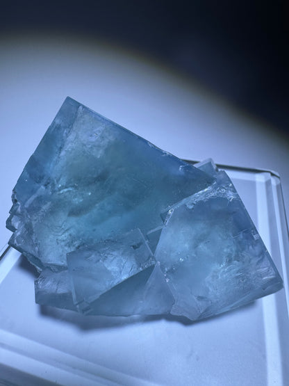Unique 1A Qualität Glas-Fluorit - 6.4cm, 135g