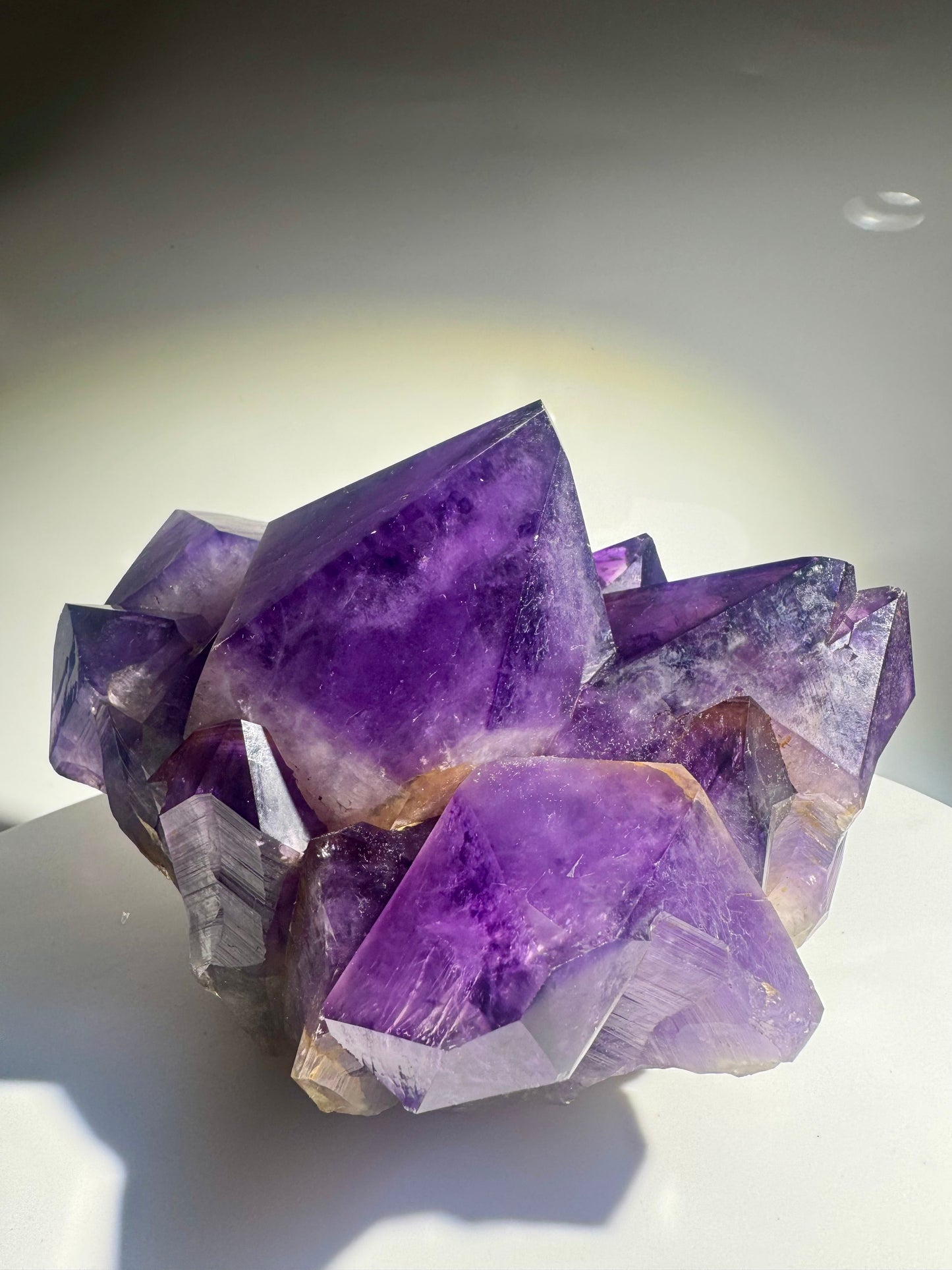 Kongo-Amethyst mit riesigen Spitzen – 21 cm pure Naturkraft 💜 Premium Qualität