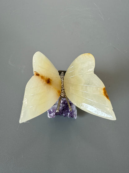 Schmetterling aus Kristall - 7cm