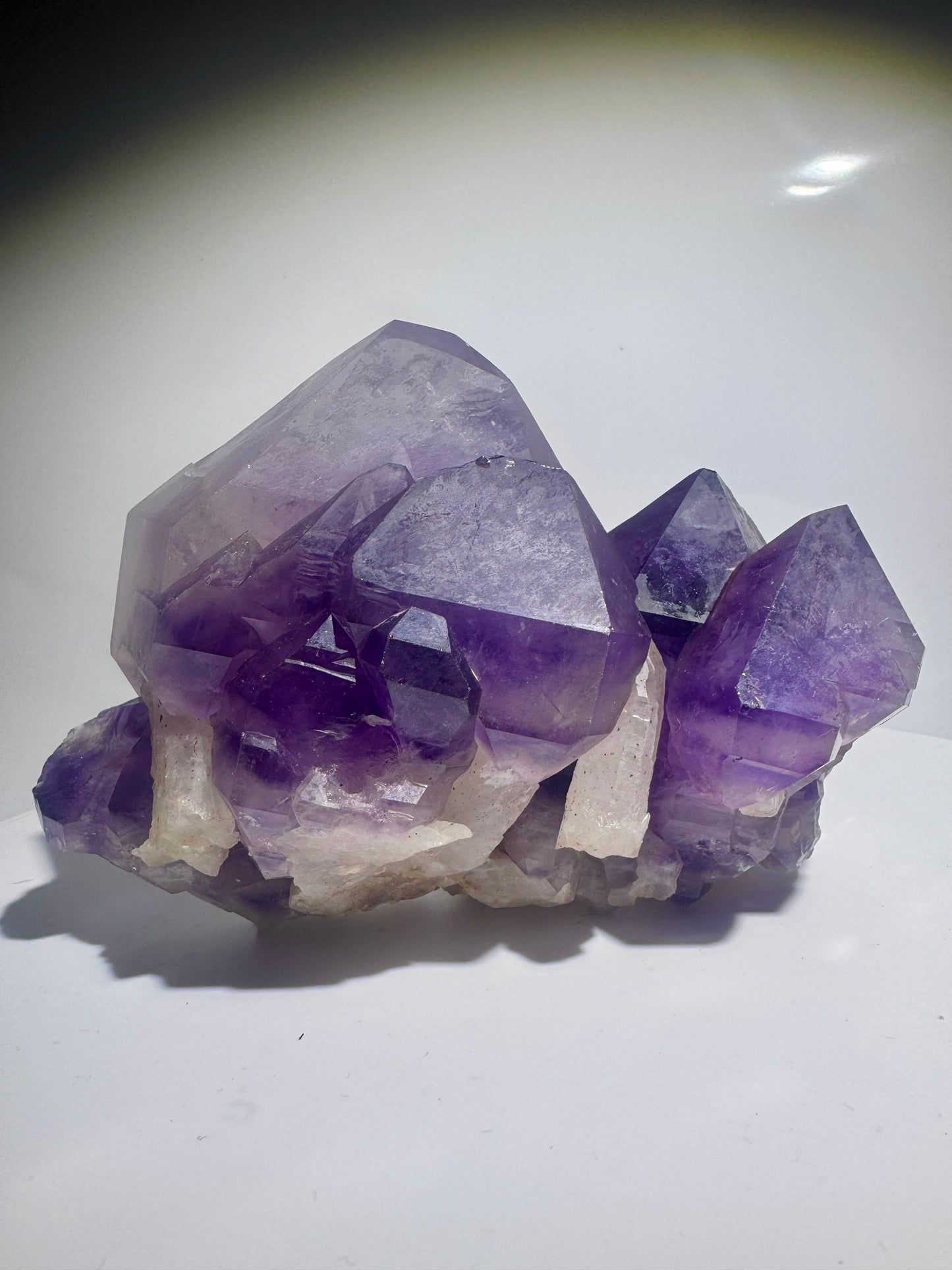 Exklusiver Kongo-Amethyst 17 cm – Kraftvolle Spitzen in Premium Qualität 💜