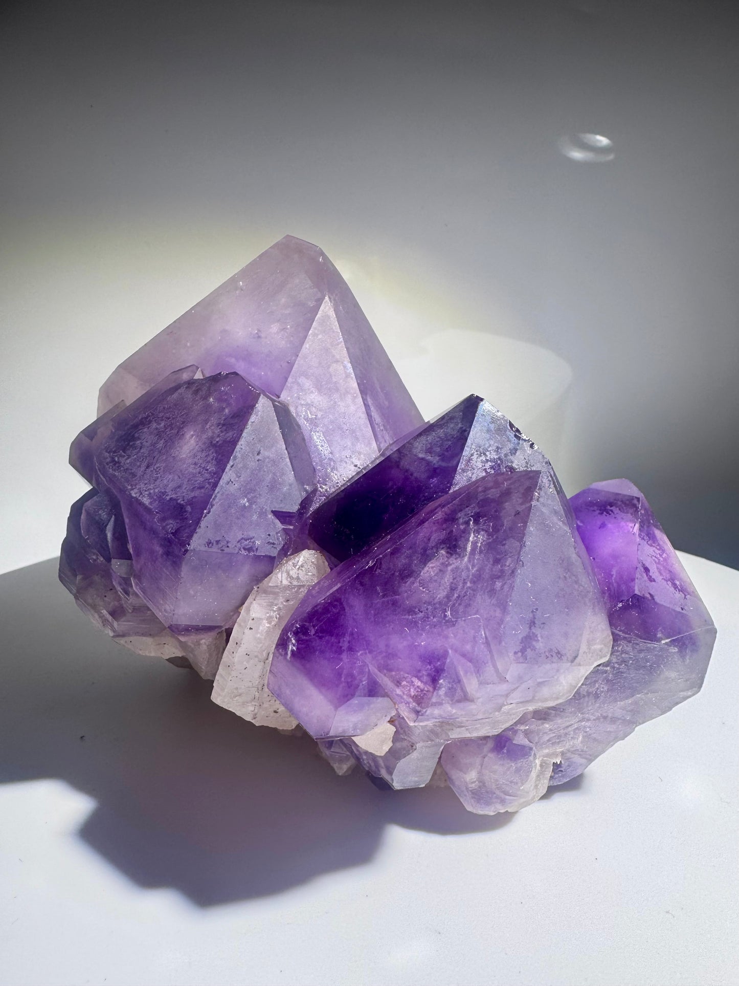 Exklusiver Kongo-Amethyst 17 cm – Kraftvolle Spitzen in Premium Qualität 💜