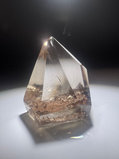 Golden Rutile Rauchquarz 5x4 cm – Naturkristall Rarität