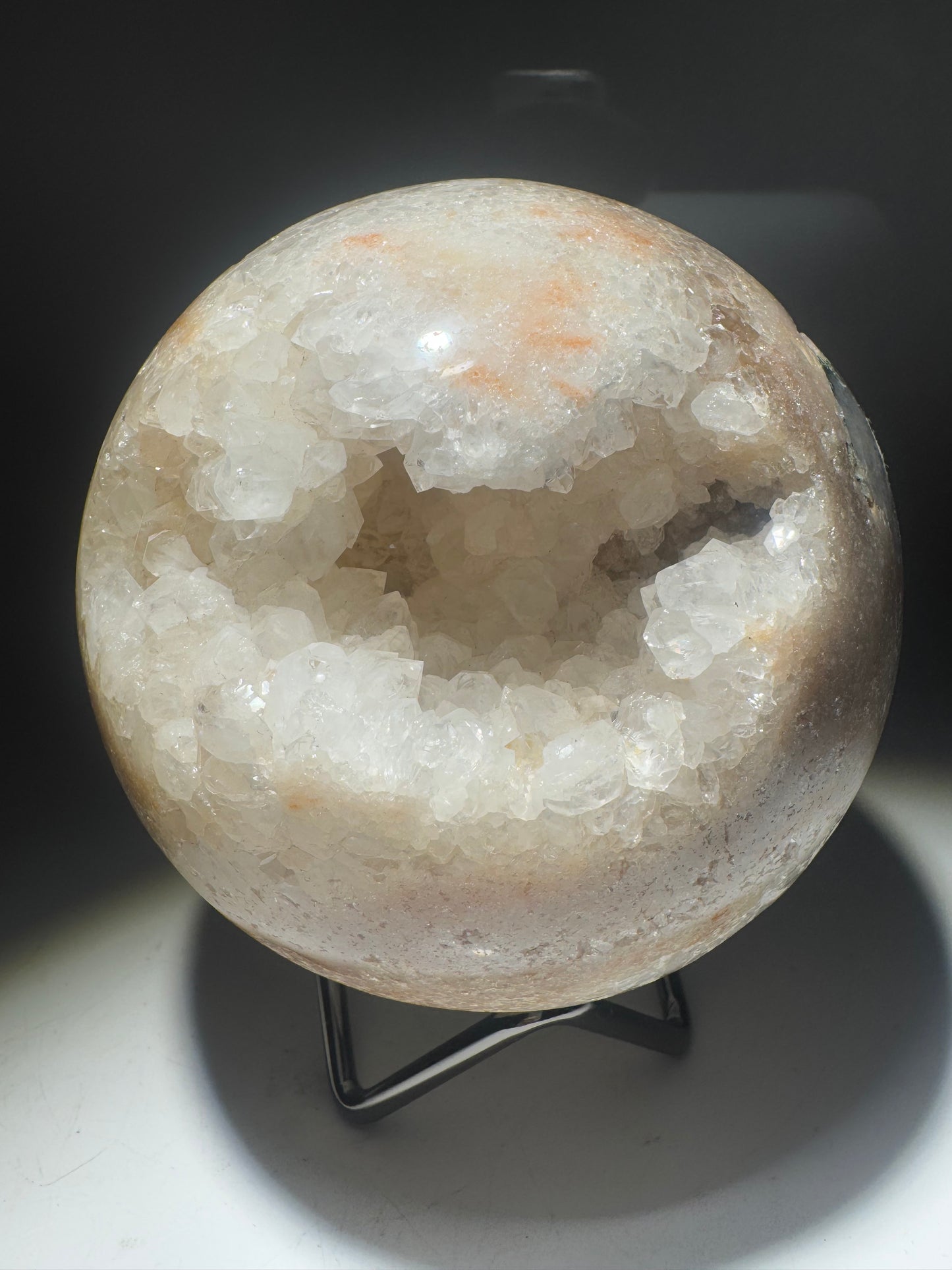 Pink Amethyst Kugel 9,5 cm – Sanfte Kraft & natürliche Schönheit 💗