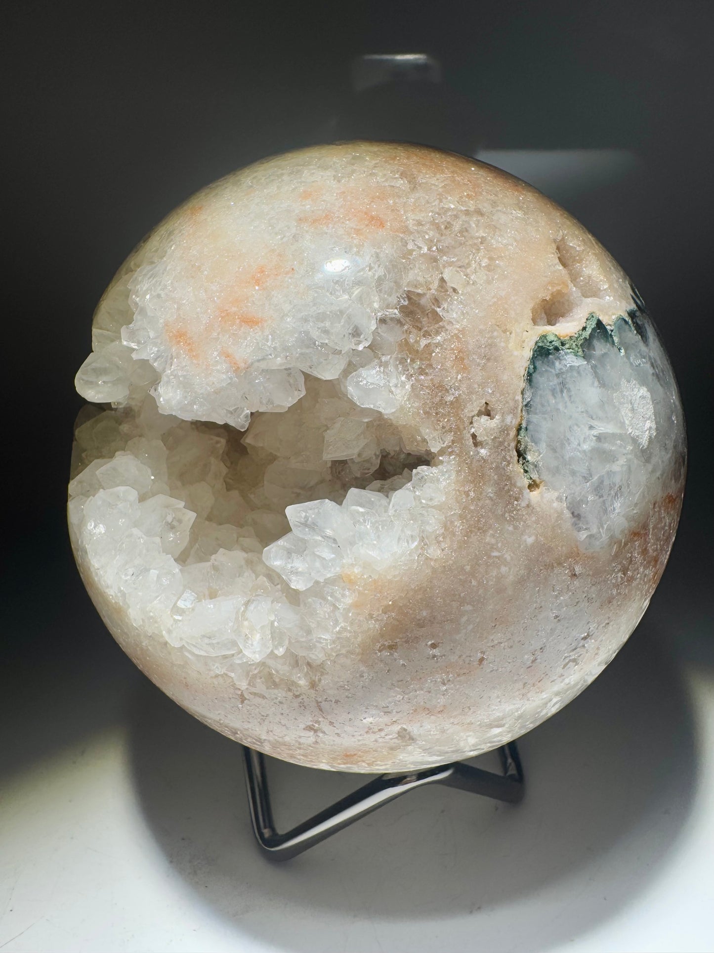 Pink Amethyst Kugel 9,5 cm – Sanfte Kraft & natürliche Schönheit 💗