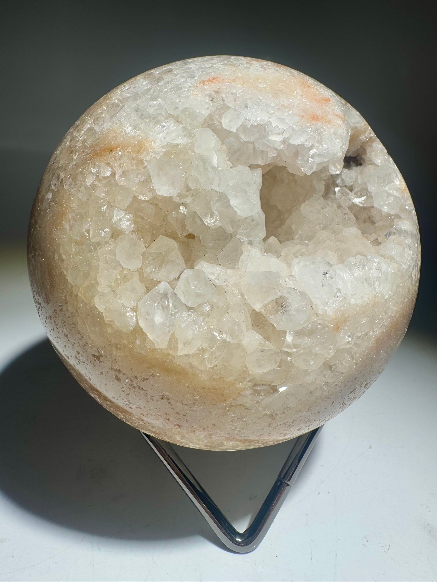 Pink Amethyst Kugel 9,5 cm – Sanfte Kraft & natürliche Schönheit 💗