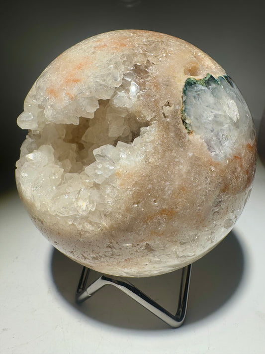 Pink Amethyst Kugel 9,5 cm – Sanfte Kraft & natürliche Schönheit 💗