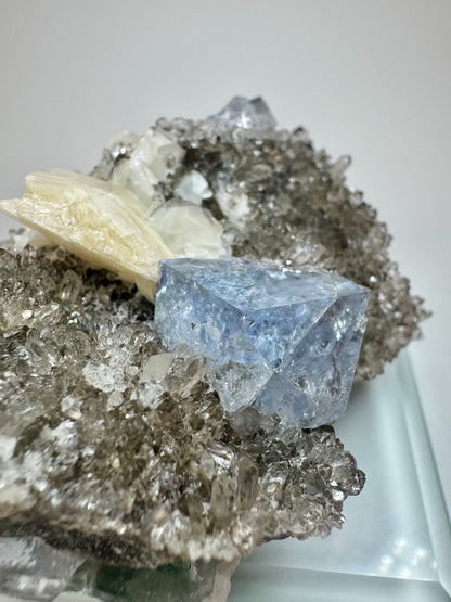 Bezaubernder Glas-Fluorit - 9cm, 351g