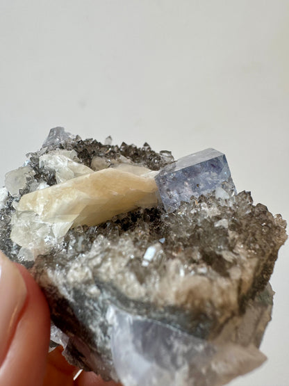 Bezaubernder Glas-Fluorit - 9cm, 351g