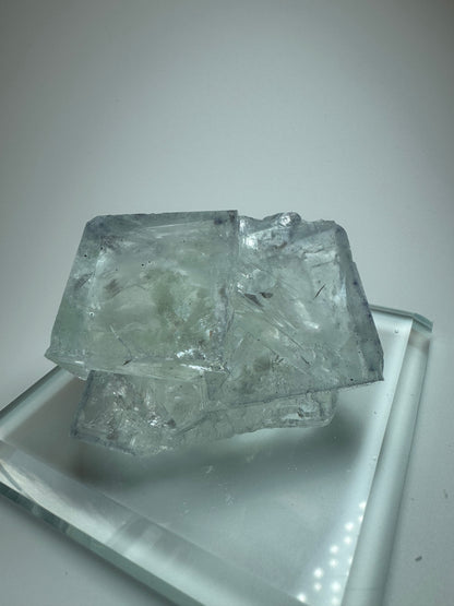 Perfekter hochwertiger Glas-Fluorit - 5.5cm, 116g