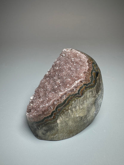 Rainbow Amethyst Cutbase - 5cm, 123g