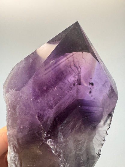 Ametrin Wand mit Phantom 💜✨ - 22cm, 693g